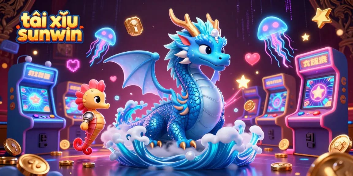 Engage in exciting gameplay with tài xỉu sunwin, featuring vibrant characters and interactive casino elements.