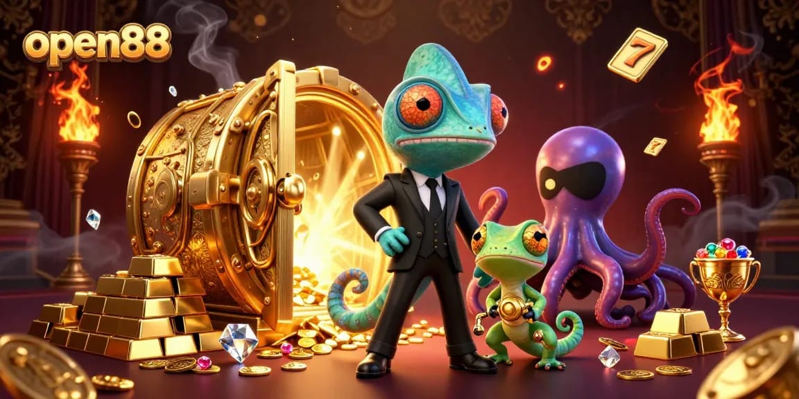 Experience thrilling wins at open88 with dynamic casino characters amid dazzling riches.
