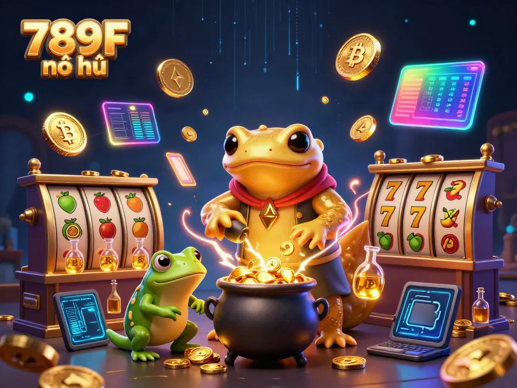 Win big with 789F nổ hũ as the golden salamander magically converts metals into gold coins.