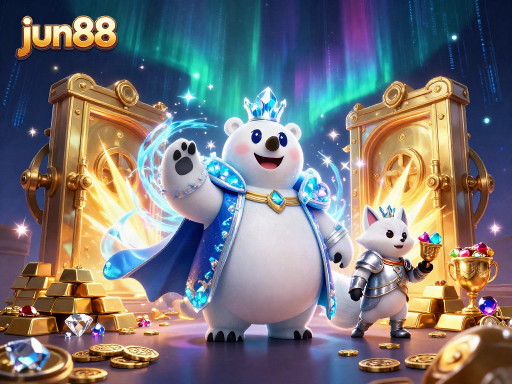 Engage with the exhilarating jun88 gaming experience amidst vibrant treasures and energetic elements.