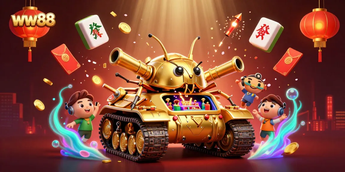 Experience the thrill of gambling at ww88 with a vibrant casino-themed digital artwork.