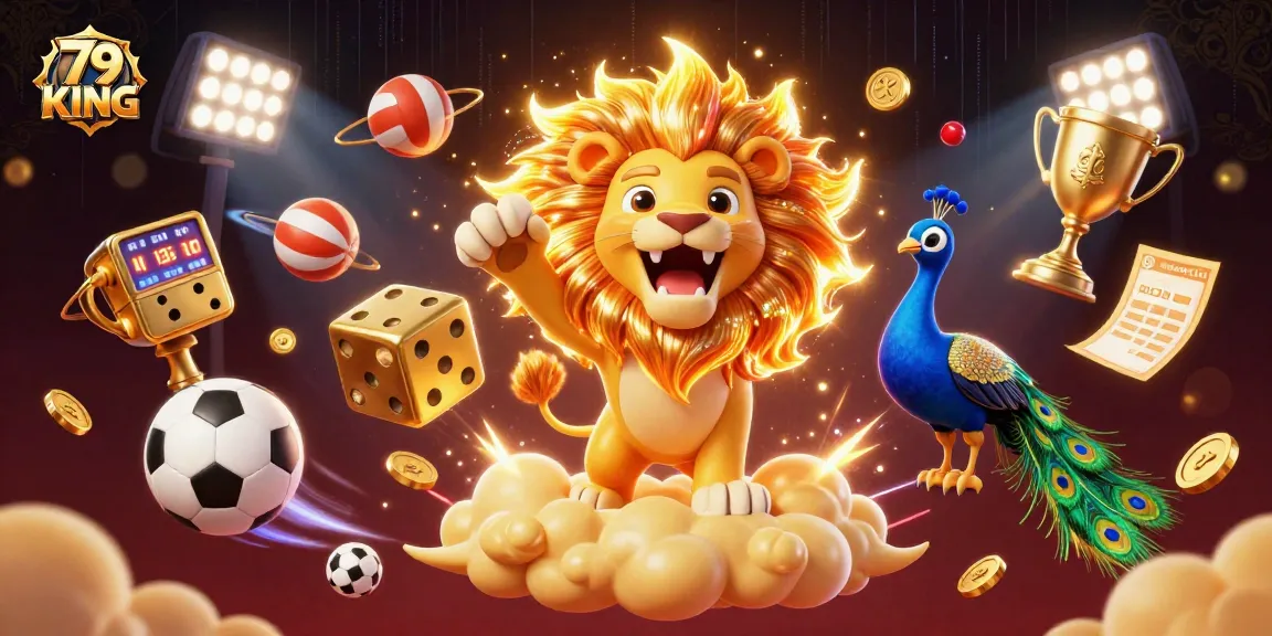 Join the thrilling action at 79 KING with golden dice and exciting betting elements
