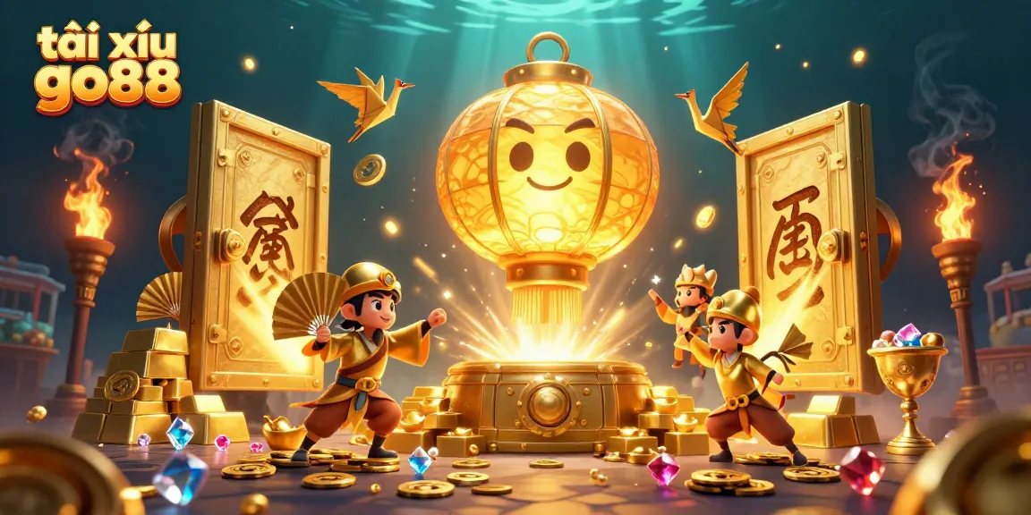 Engage with tài xỉu go88 from vibrant casino gaming illuminated by golden lantern spirits.