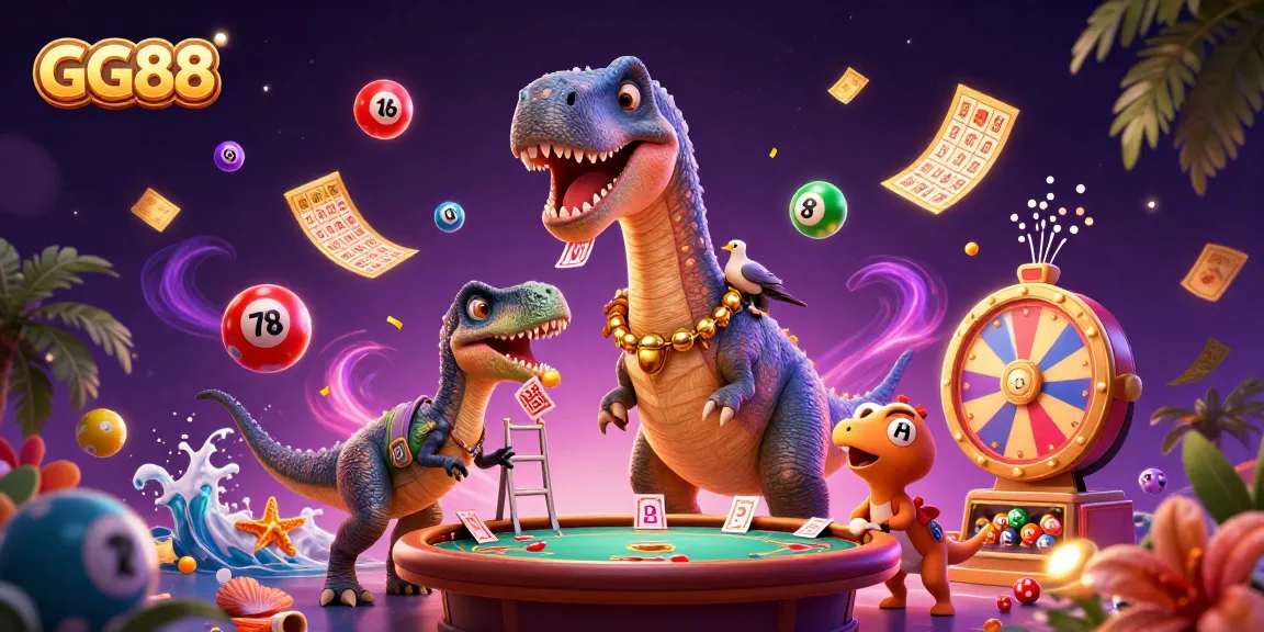 Engage with GG88's immersive online gaming experience featuring animated characters and dynamic gaming elements.