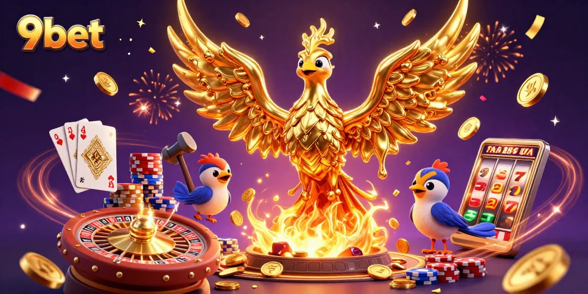 Experience thrilling wins with 9bet's vibrant casino gaming scene showcasing rich rewards.