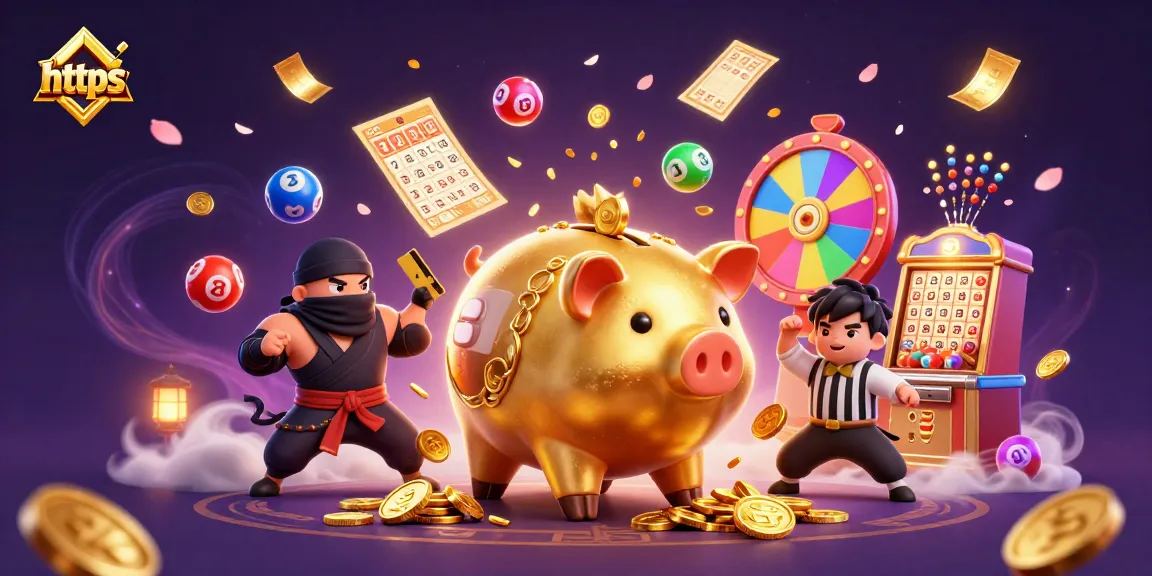 Engage players at https with the dynamic action of a lively casino scene featuring characters and gambling elements.