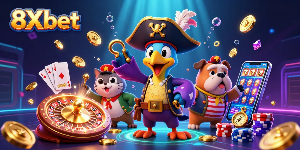 Experience thrilling wins at 8Xbet with pirate adventures, golden jackpots, and vibrant casino gameplay.