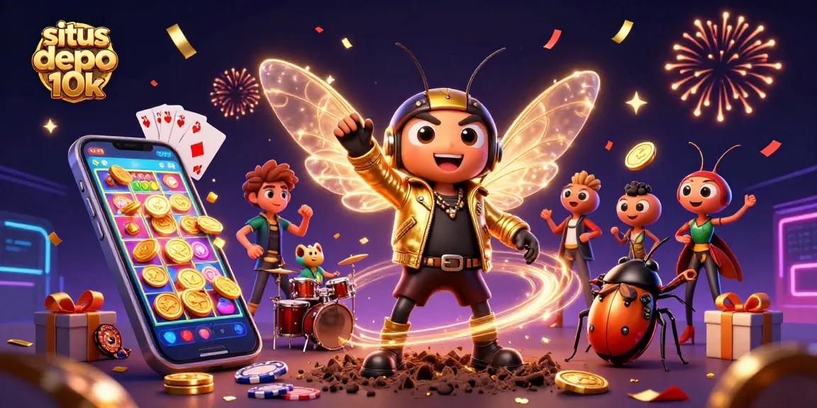 Engage with situs depo 10k by experiencing thrilling slot games and vibrant casino action.